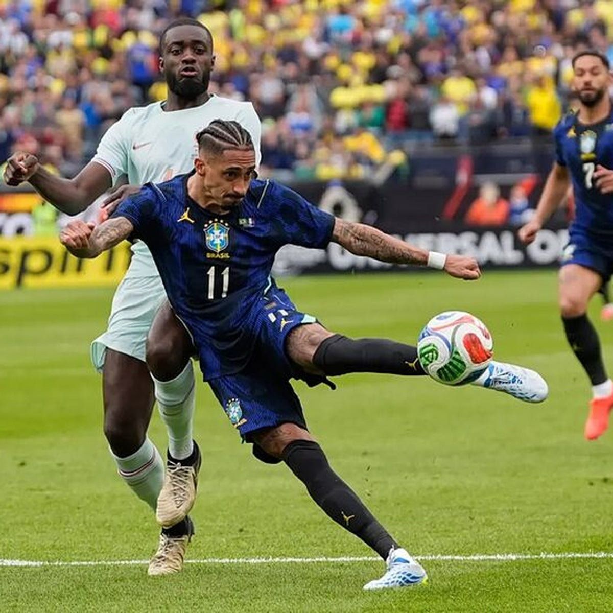 Brasil Visitante 2026 — Vinícius Jr · Parche Mundial · Authentic · Entrega inmediata