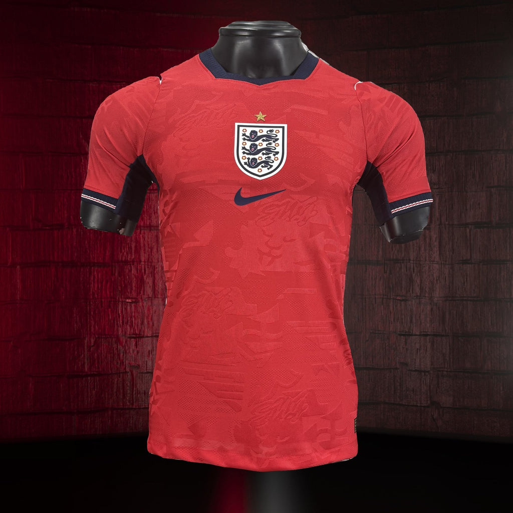 Inglaterra (Mundial 2026) – Jersey Visitante Rojo – Premium