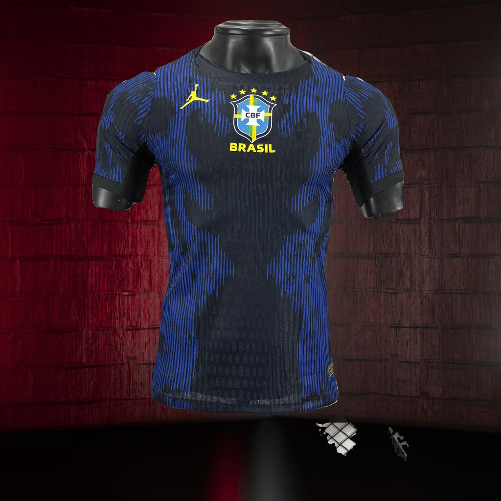 Brasil (Mundial 2026) – Jersey Visitante Negro – Premium