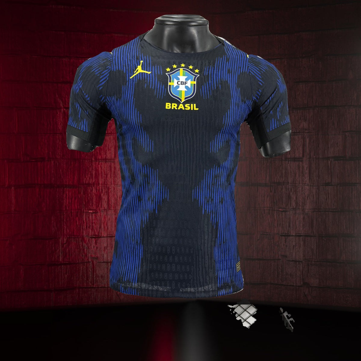 Brasil (Mundial 2026) – Jersey Visitante Negro – Premium