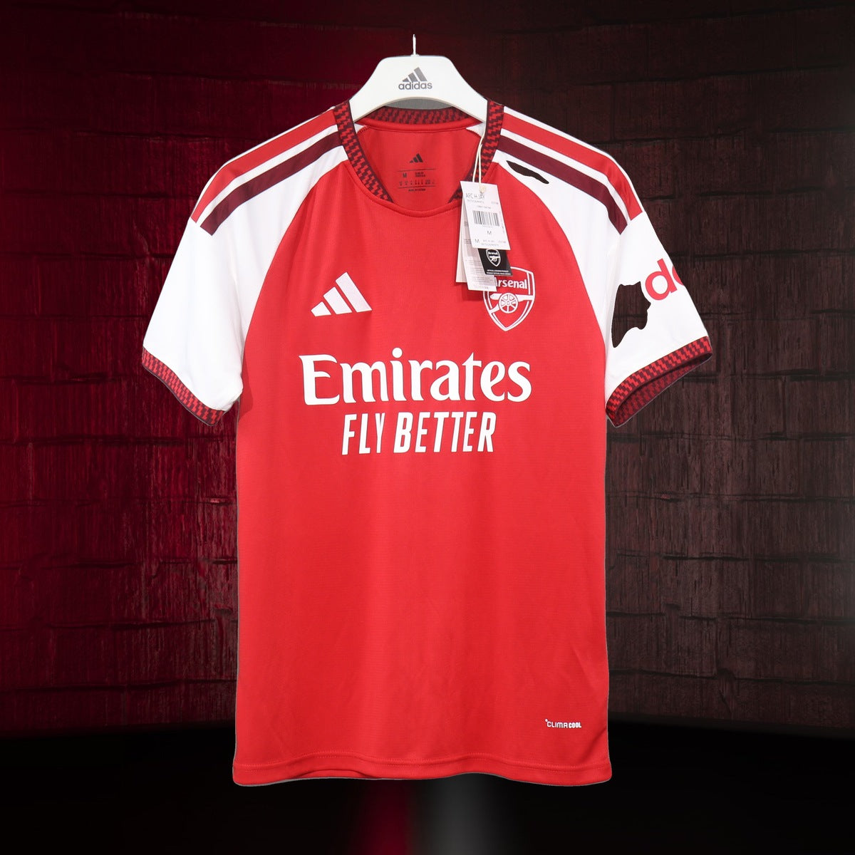 Arsenal 26 – 27 Jersey Local Authentic Aficionado – Dorsal Incluido