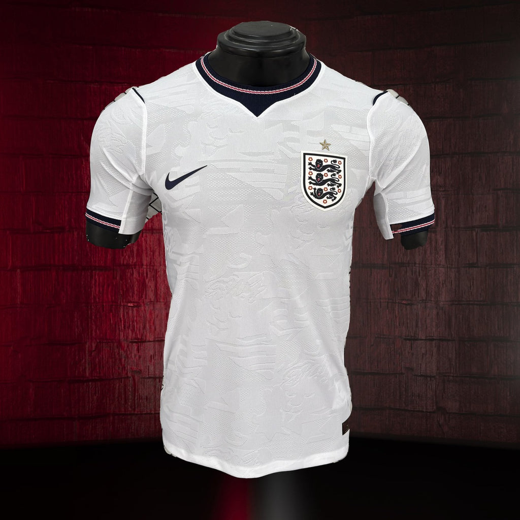 Inglaterra (Mundial 2026) – Jersey Local Blanco – Premium