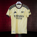 Arsenal 26 – 27 Jersey Visitante Authentic Amarillo – Dorsal Incluido