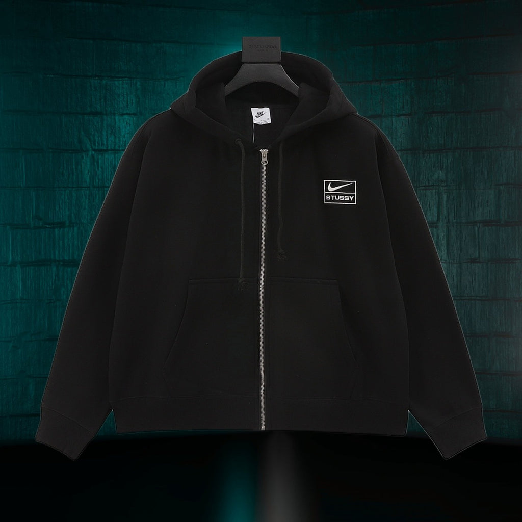Nike Stussy Hoodie OS Logo \nSIZE:S 2023 Negro