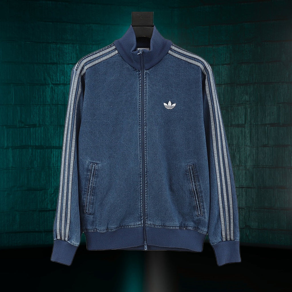 Adidas Originals Chaqueta de mezclilla negra 2025