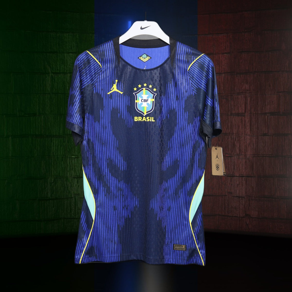 Brasil Visitante 2026 — Vinícius Jr · Parche Mundial · Authentic · Entrega inmediata