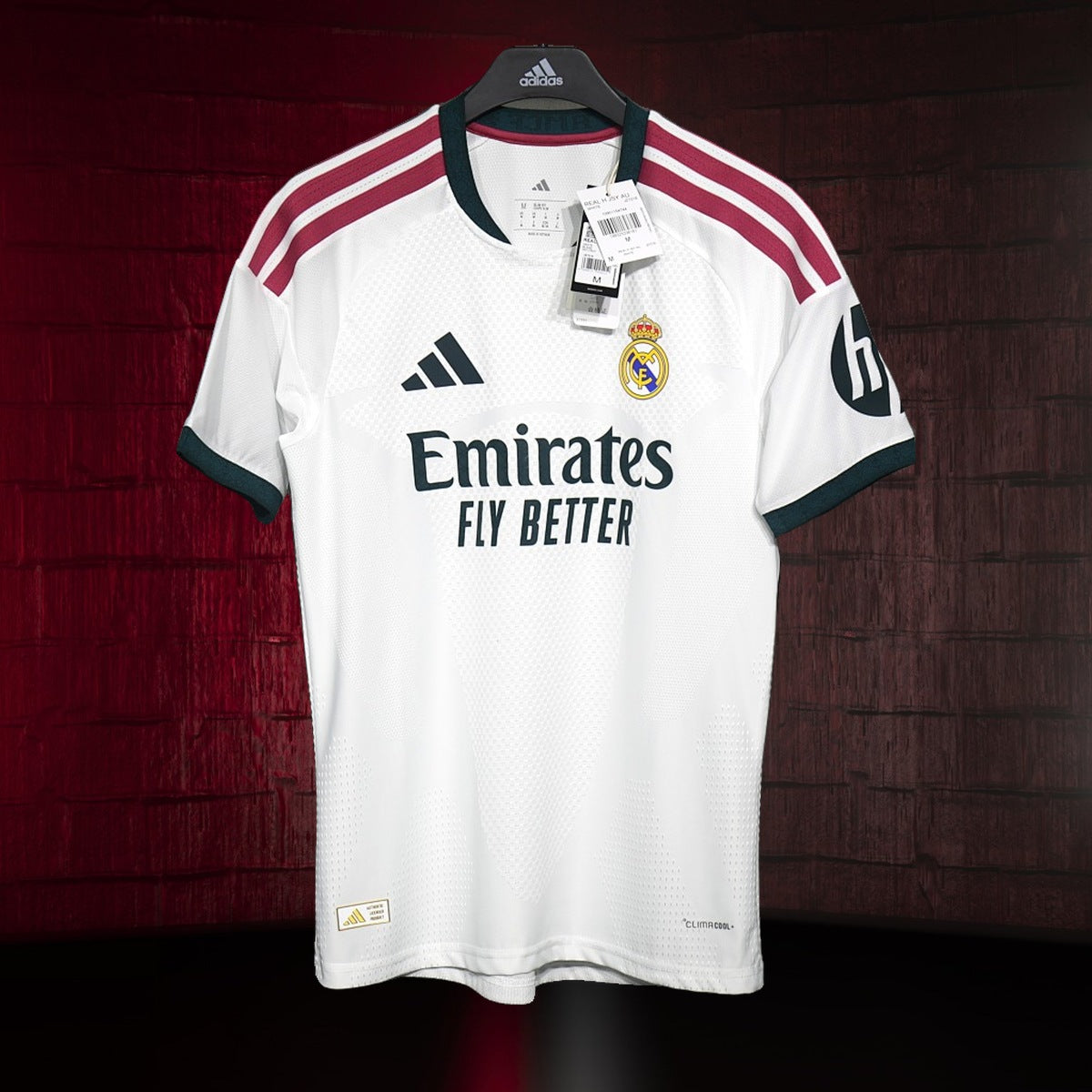 Real Madrid 26 – 27 Jersey Local Authentic Blanco – Dorsal Incluido