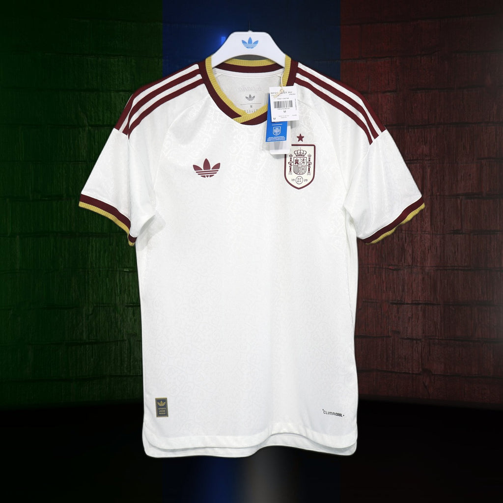 España (Mundial 2026) – Jersey Visitante Authentic – Dorsal Incluido