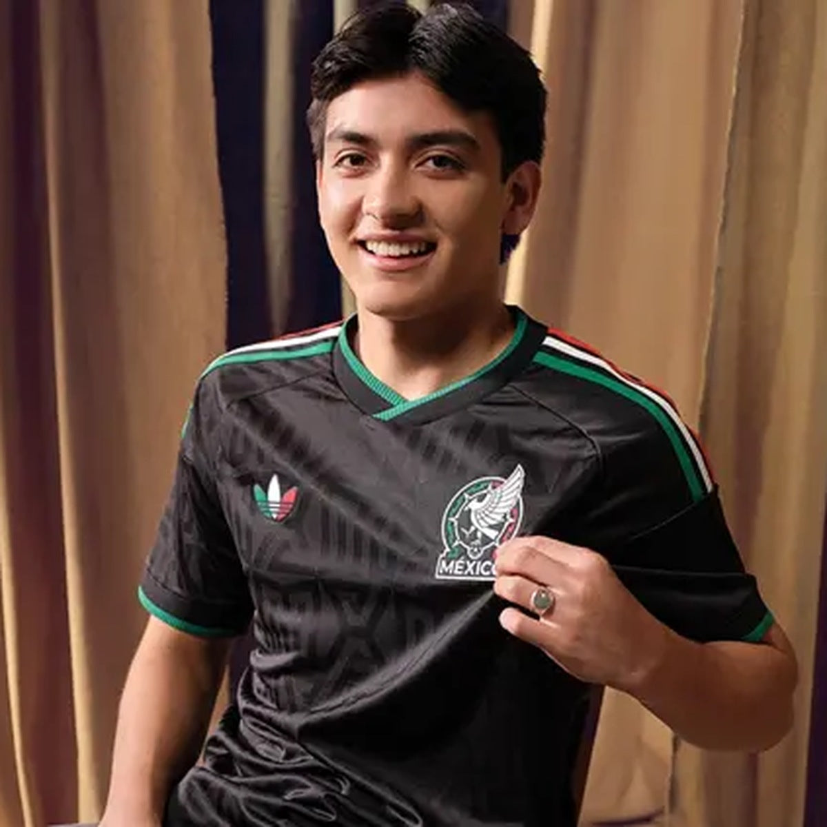 México (Mundial 2026) – Jersey Visitante Authentic – Dorsal Incluido