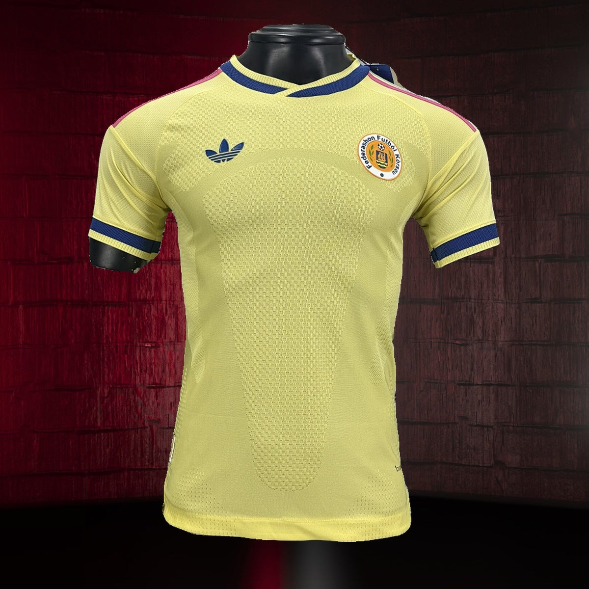 Curazao (Mundial 2026) – Jersey Visitante Amarillo – Premium