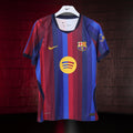 Barcelona 26 – 27 Jersey Local Authentic Rojo – Dorsal Incluido