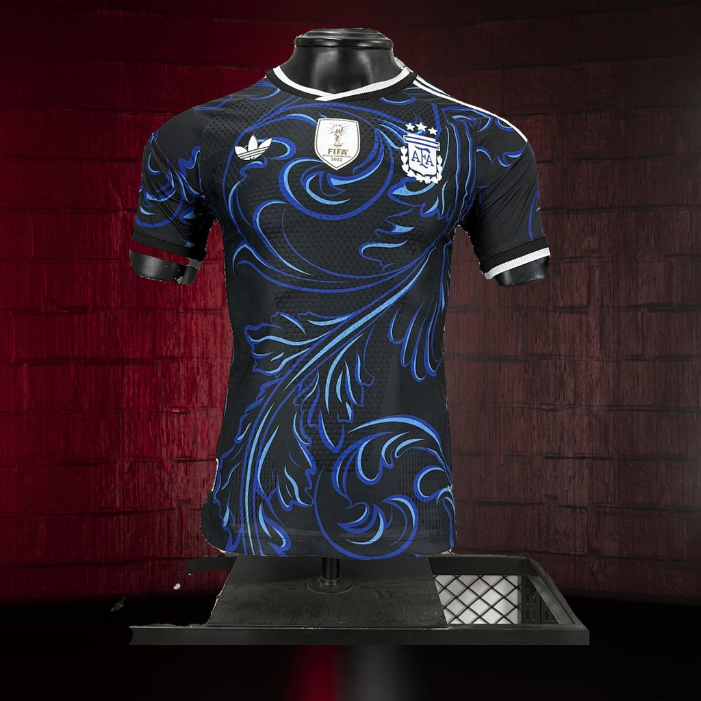 Argentina (Mundial 2026) – Jersey Visitante Negro – Premium