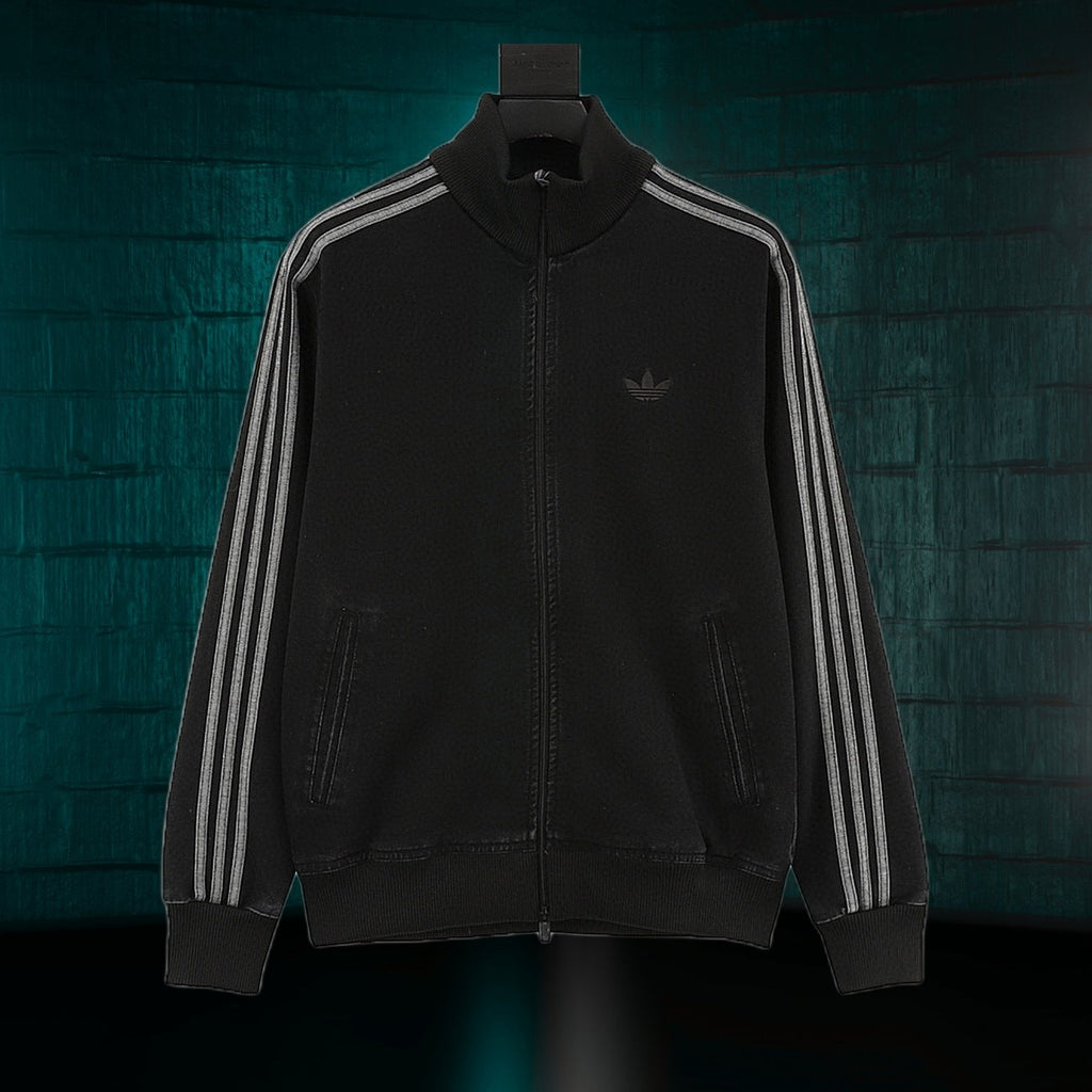 Adidas Originals Chaqueta de mezclilla negra 2025