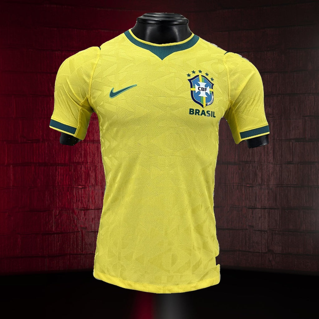 Brasil (Mundial 2026) – Jersey Local Amarillo – Premium