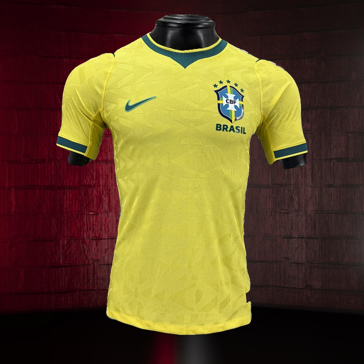 Brasil (Mundial 2026) – Jersey Local Amarillo – Premium