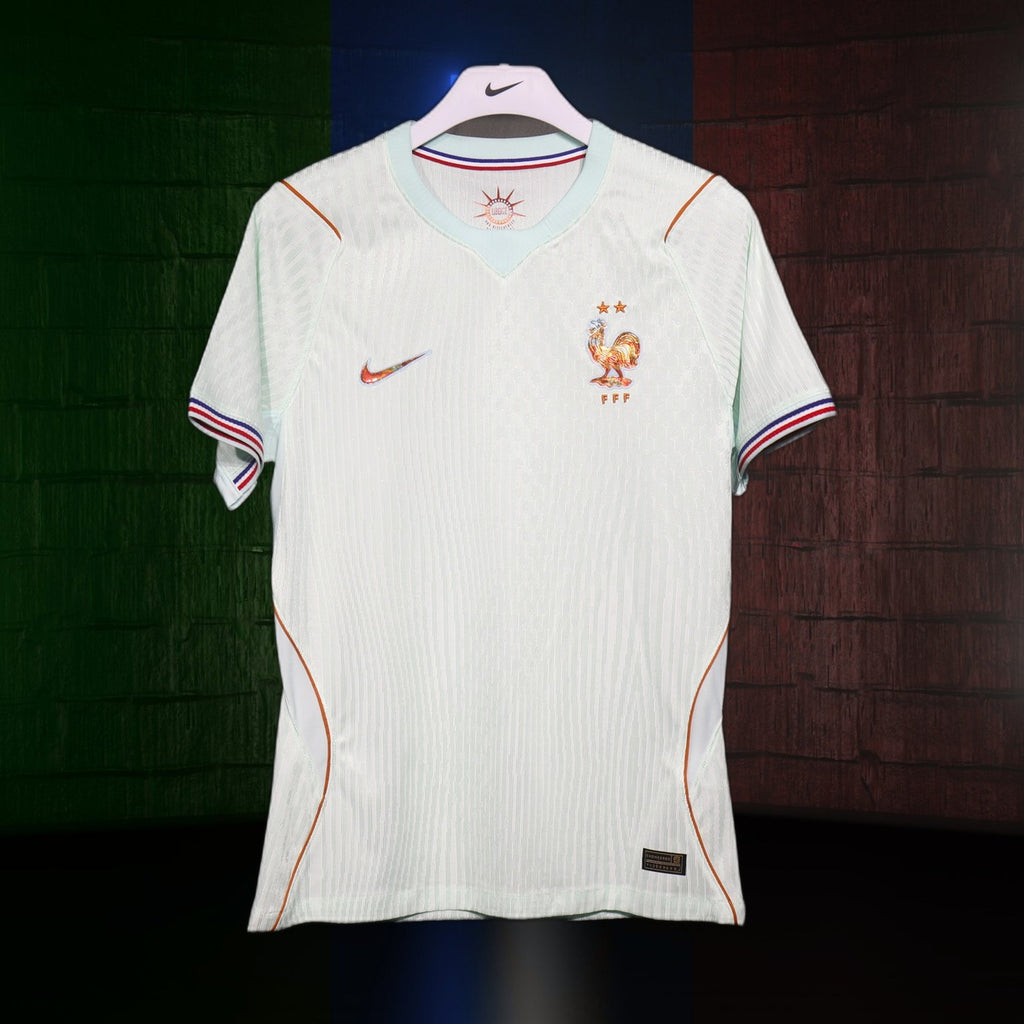 Francia (Mundial 2026) – Jersey Visitante Authentic – Dorsal Incluido