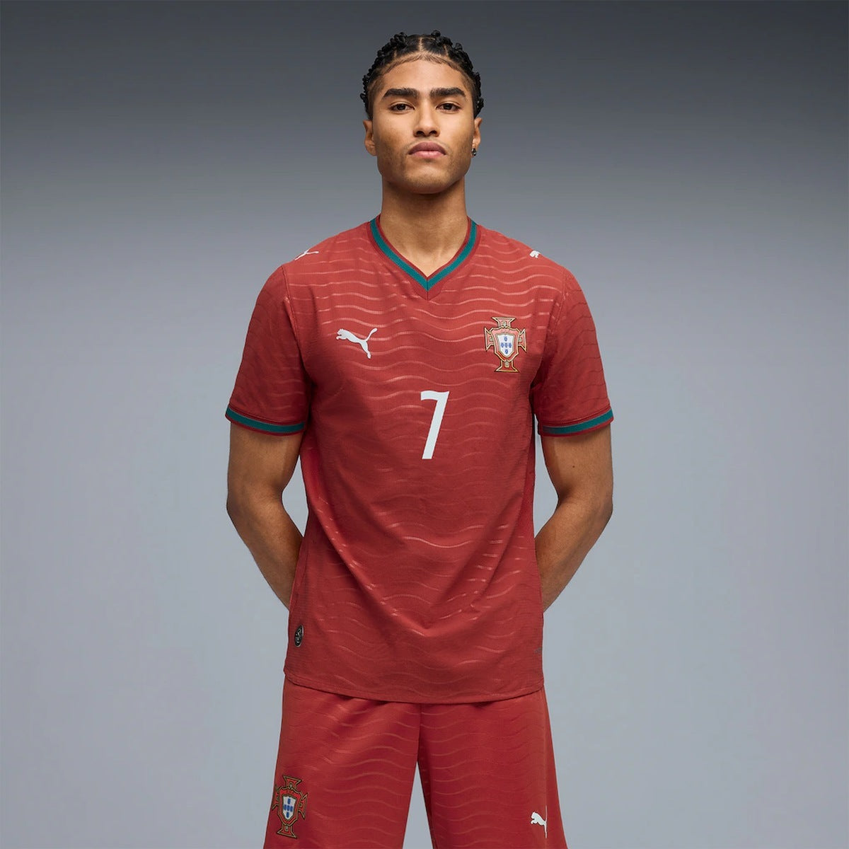 Portugal (Mundial 2026) – Jersey Local Authentic – Dorsal Incluido