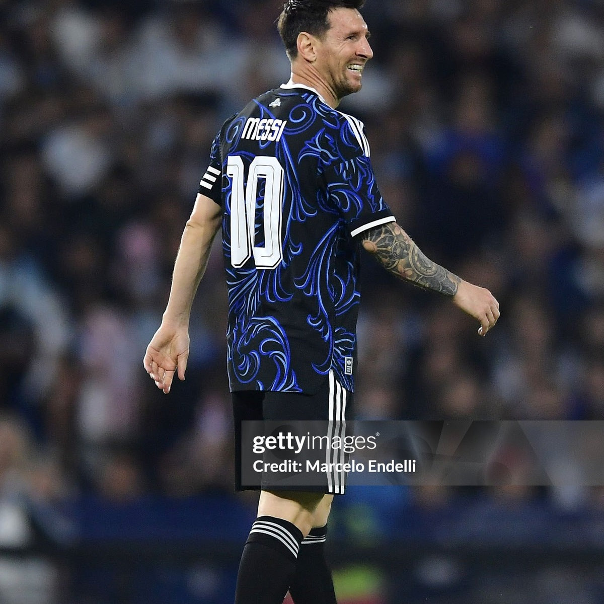 Argentina Visitante 2026 — Messi · Parche Mundial · Authentic · Entrega inmediata