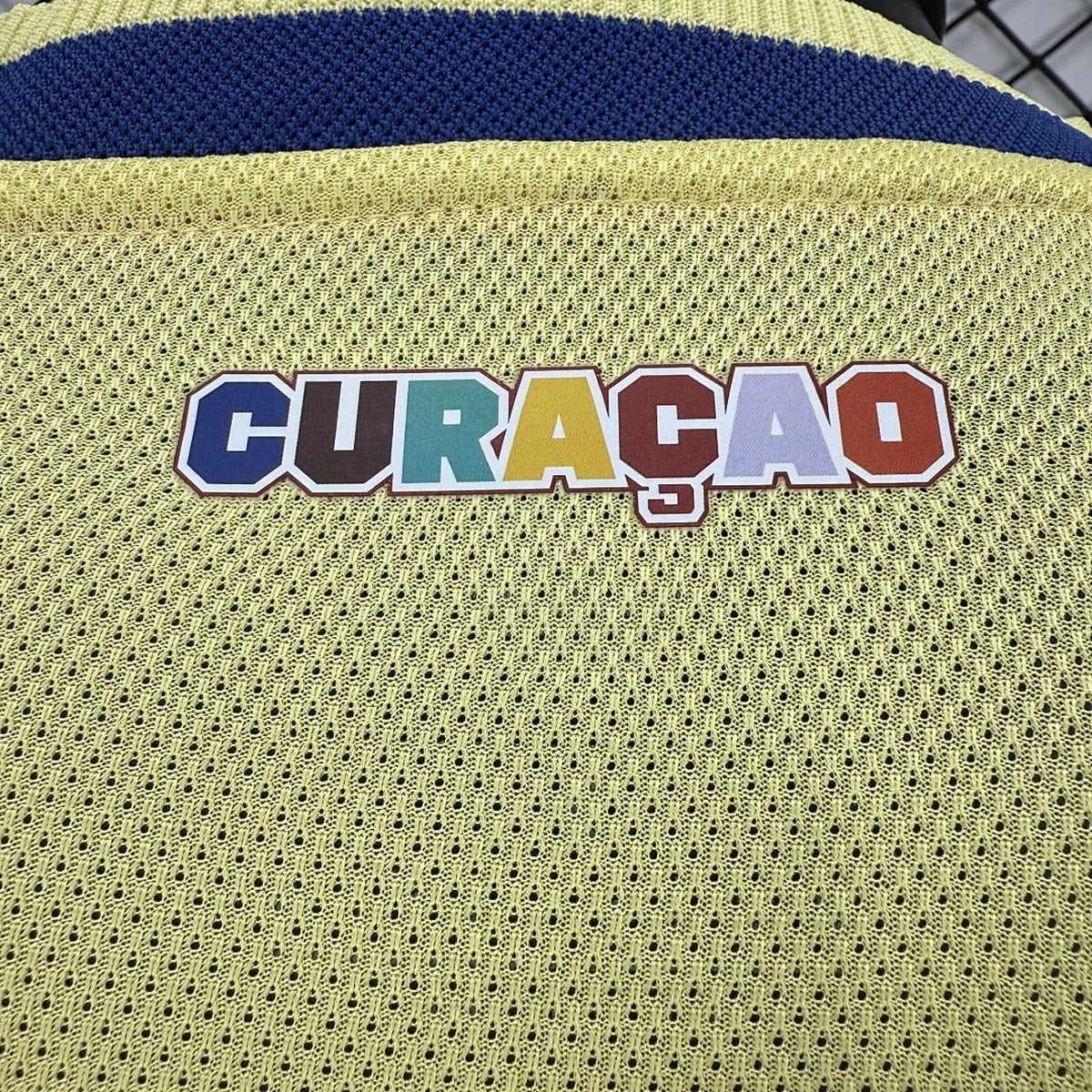 Curazao (Mundial 2026) – Jersey Visitante Amarillo – Premium