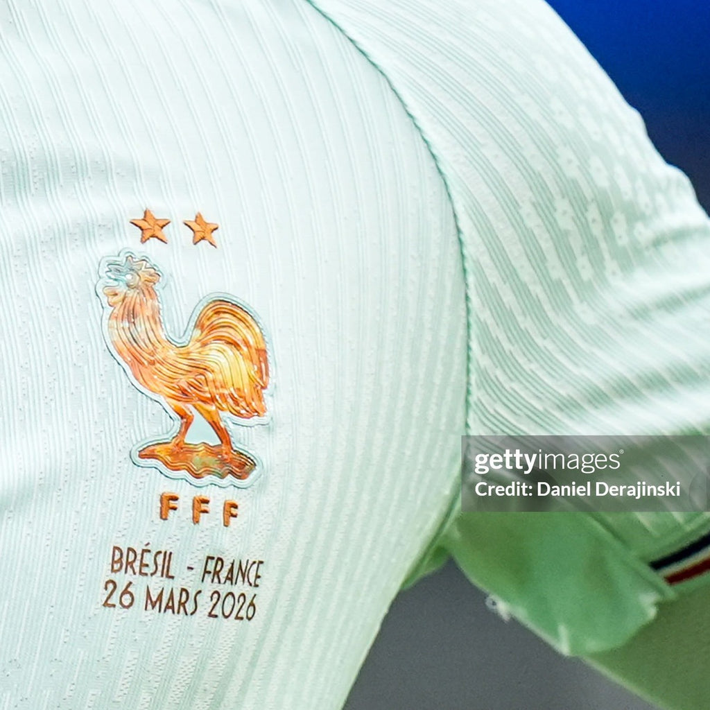 Francia (Mundial 2026) – Jersey Visitante Authentic – Dorsal Incluido