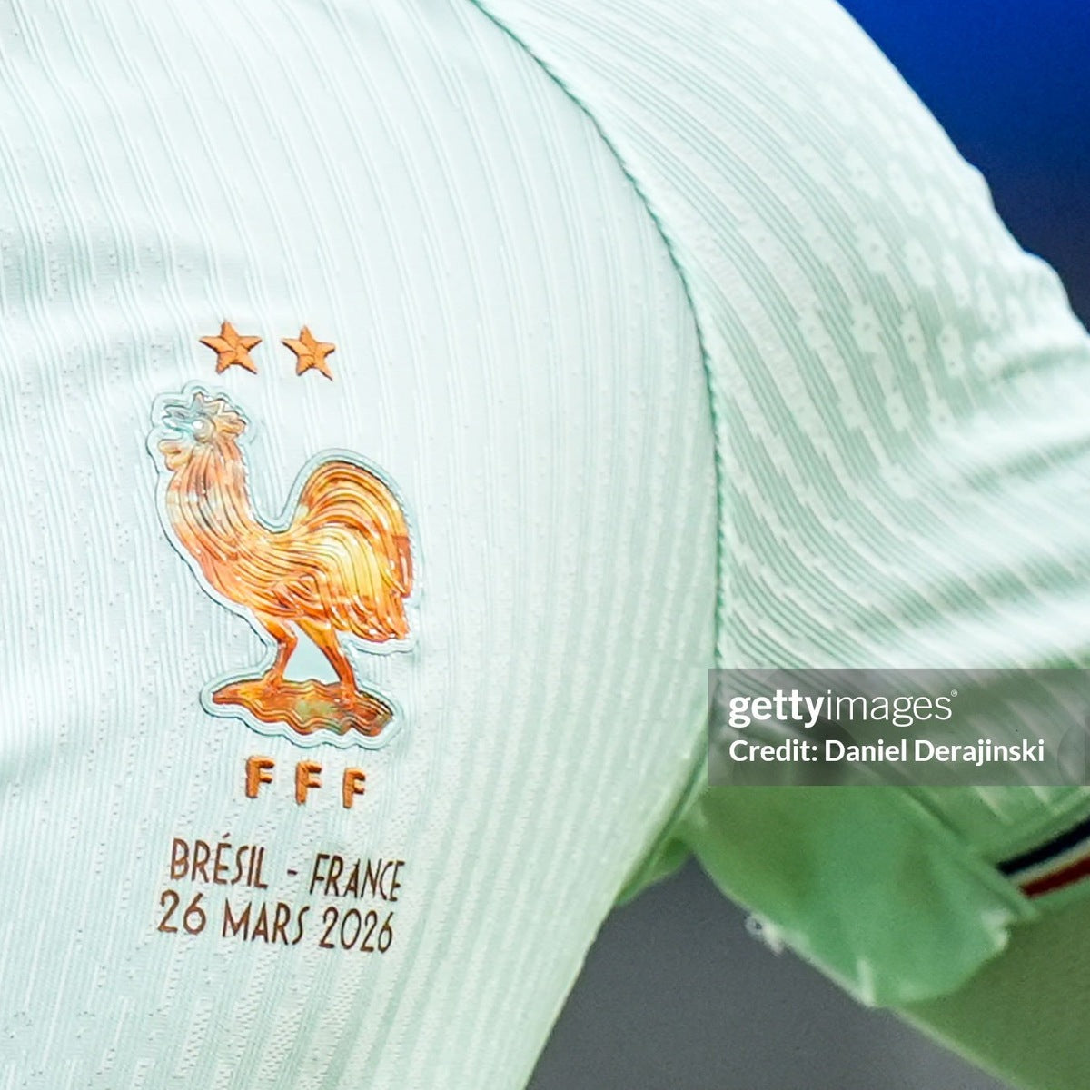 Francia (Mundial 2026) – Jersey Visitante Authentic – Dorsal Incluido