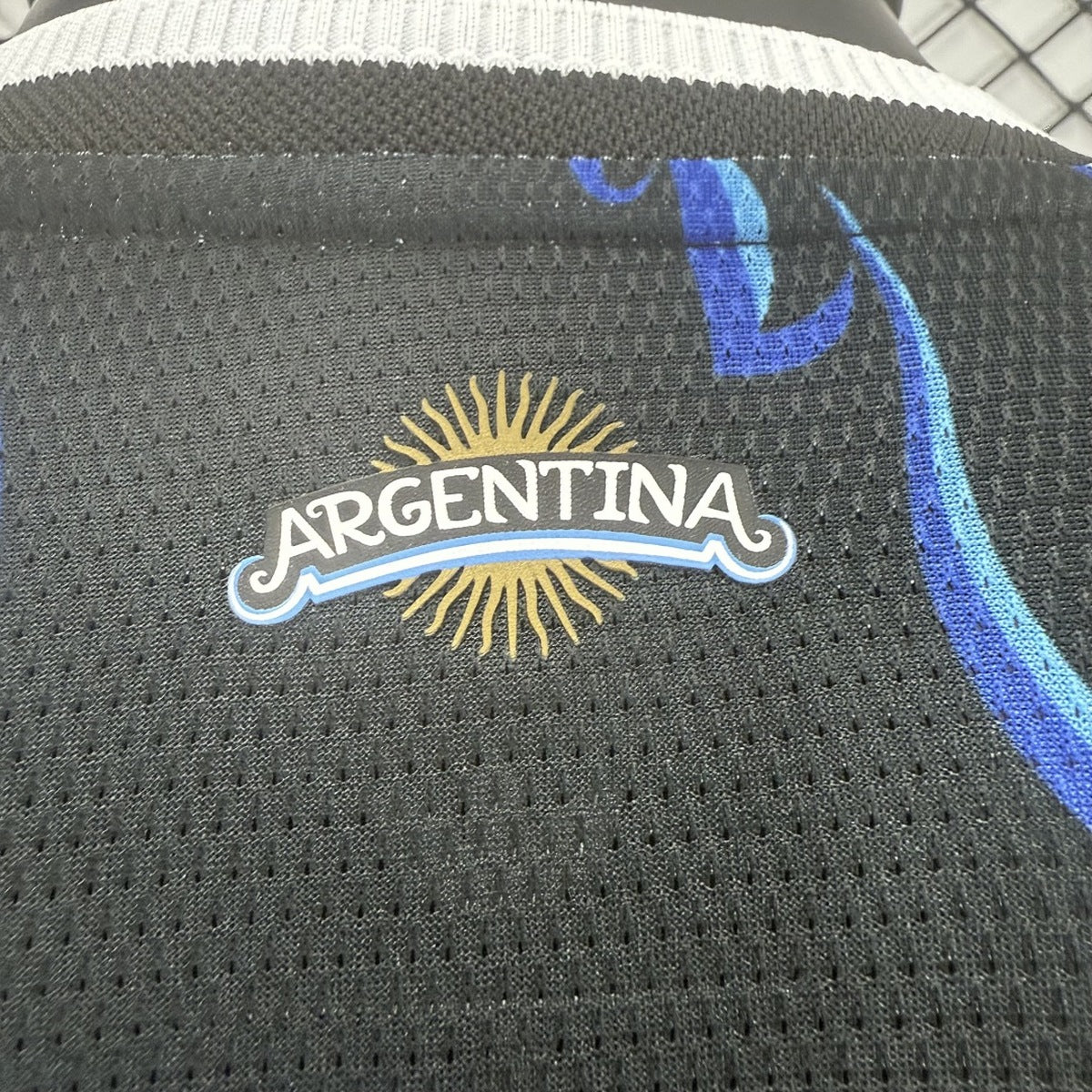 Argentina (Mundial 2026) – Jersey Visitante Negro – Premium