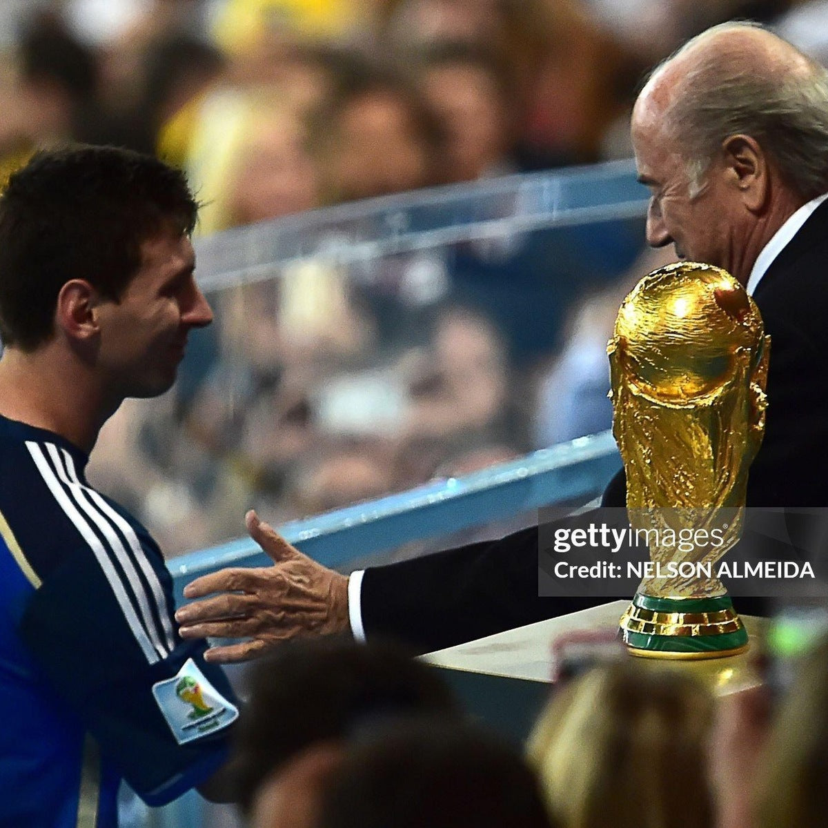 Argentina (Mundial 2014) – Jersey Visitante Authentic