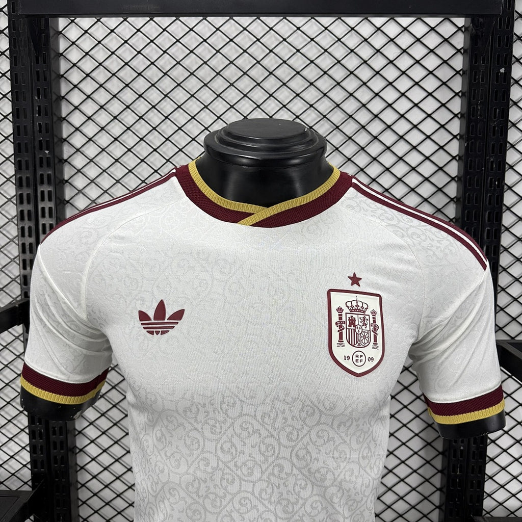 España (Mundial 2026) – Jersey Visitante Blanco – Premium