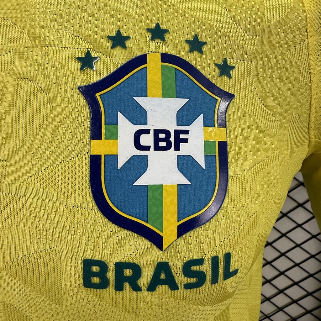 Brasil (Mundial 2026) – Jersey Local Amarillo – Premium