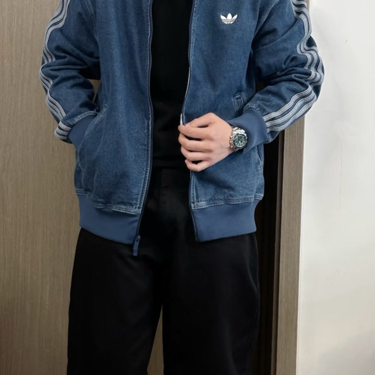 Adidas Originals Chaqueta de mezclilla 2026