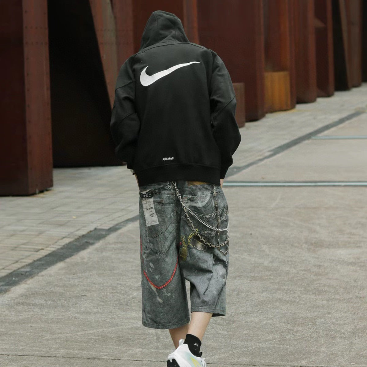Nike Hoodie SUPREME 2025 Negro