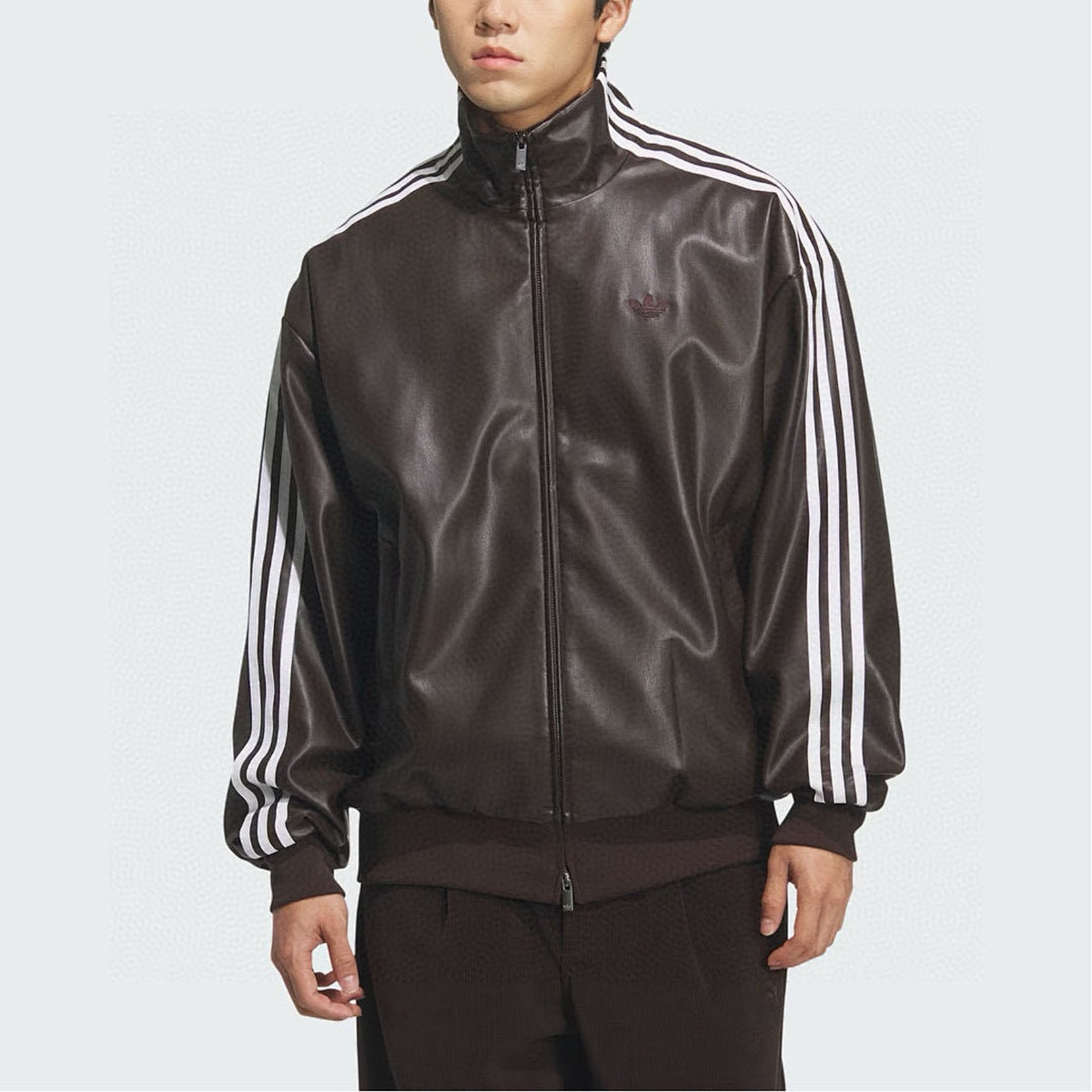 Adidas Originals Chaqueta Piel 2026 Café