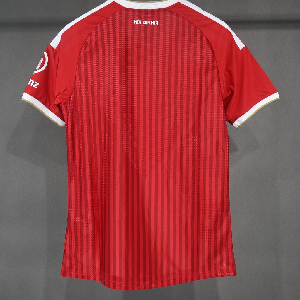 Bayern 26 – 27 Jersey Local Authentic Rojo – Dorsal Incluido