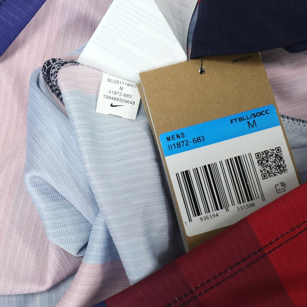 Barcelona 26  – 27 Jersey Local Authentic Aficionado  – Dorsal Incluido