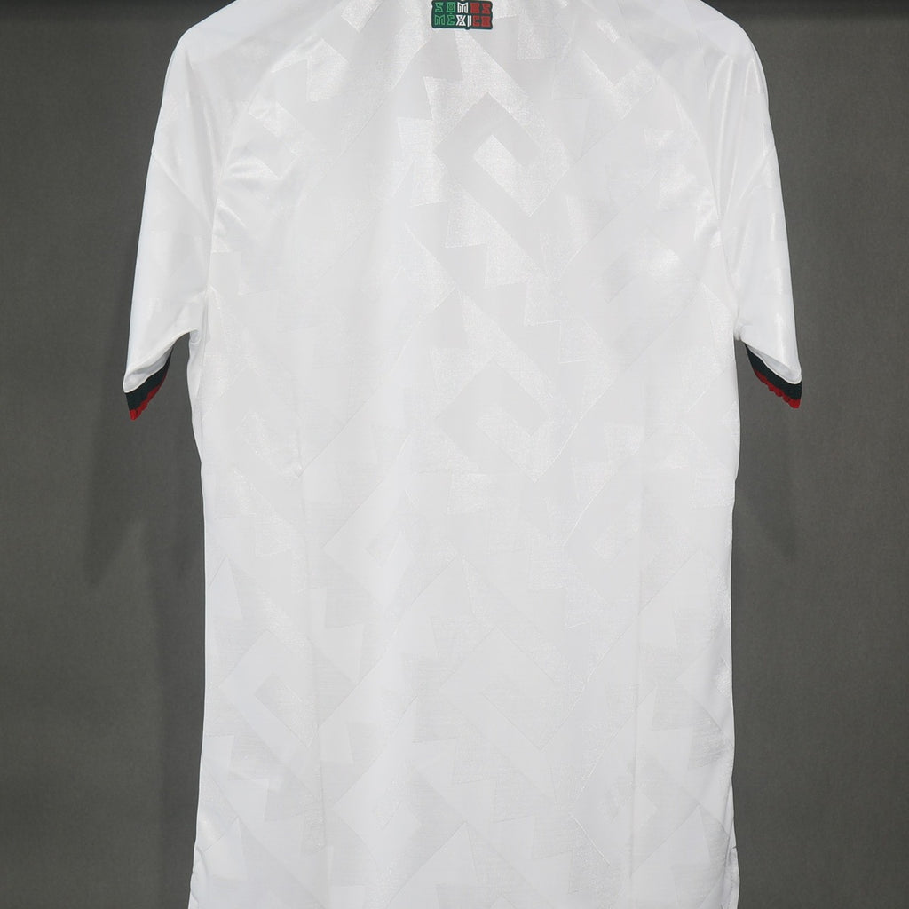 México (Mundial 2026) – Jersey Visitante Authentic Blanco – Dorsal Incluido