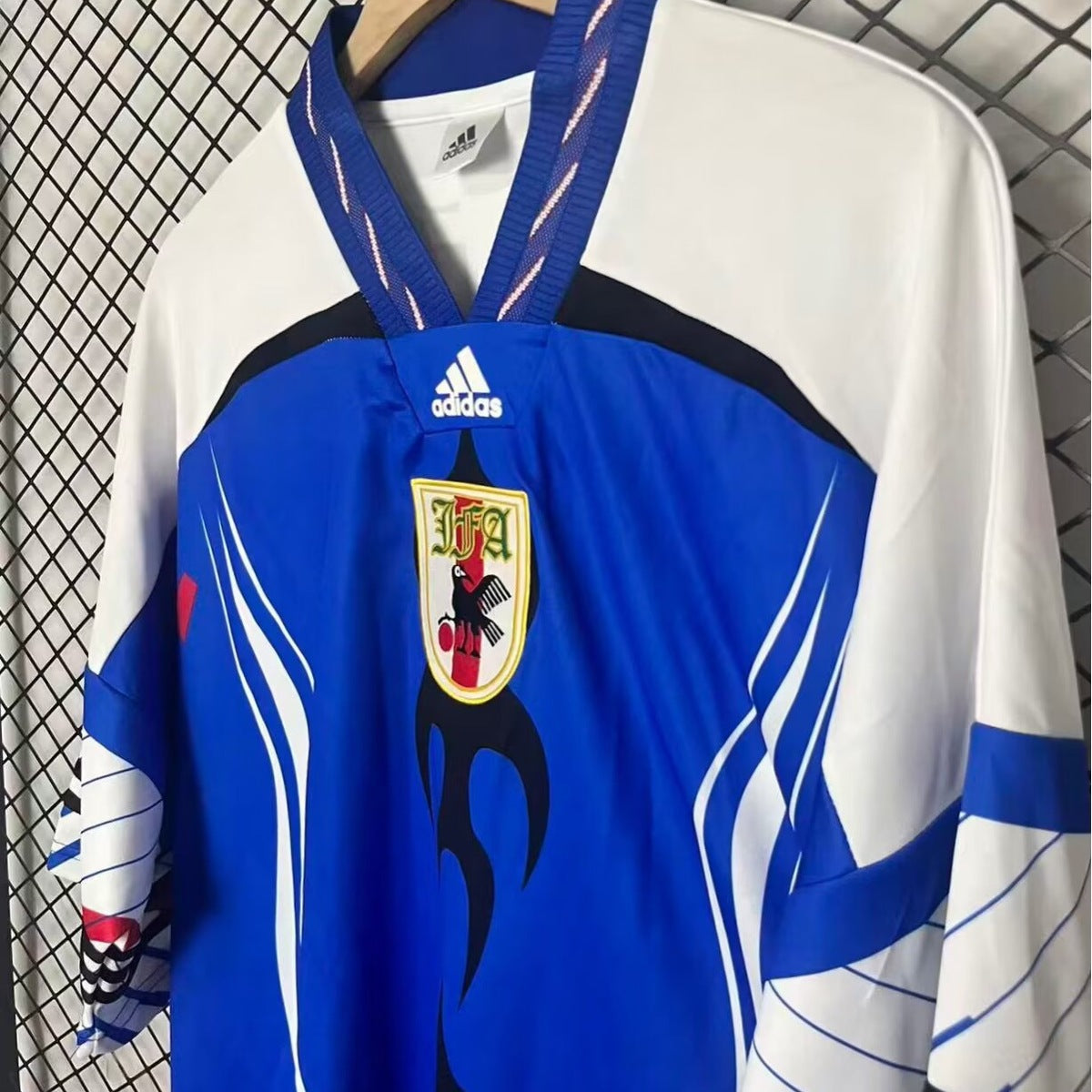 Jersey Adidas Japón Jersey Retro Hip Hop Azul