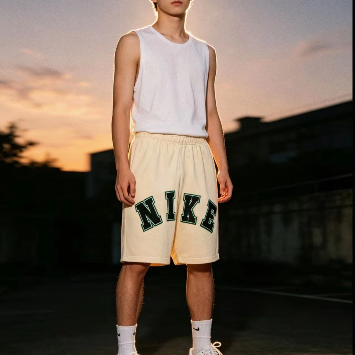 Nike Short Cortos Life 2026 Beige
