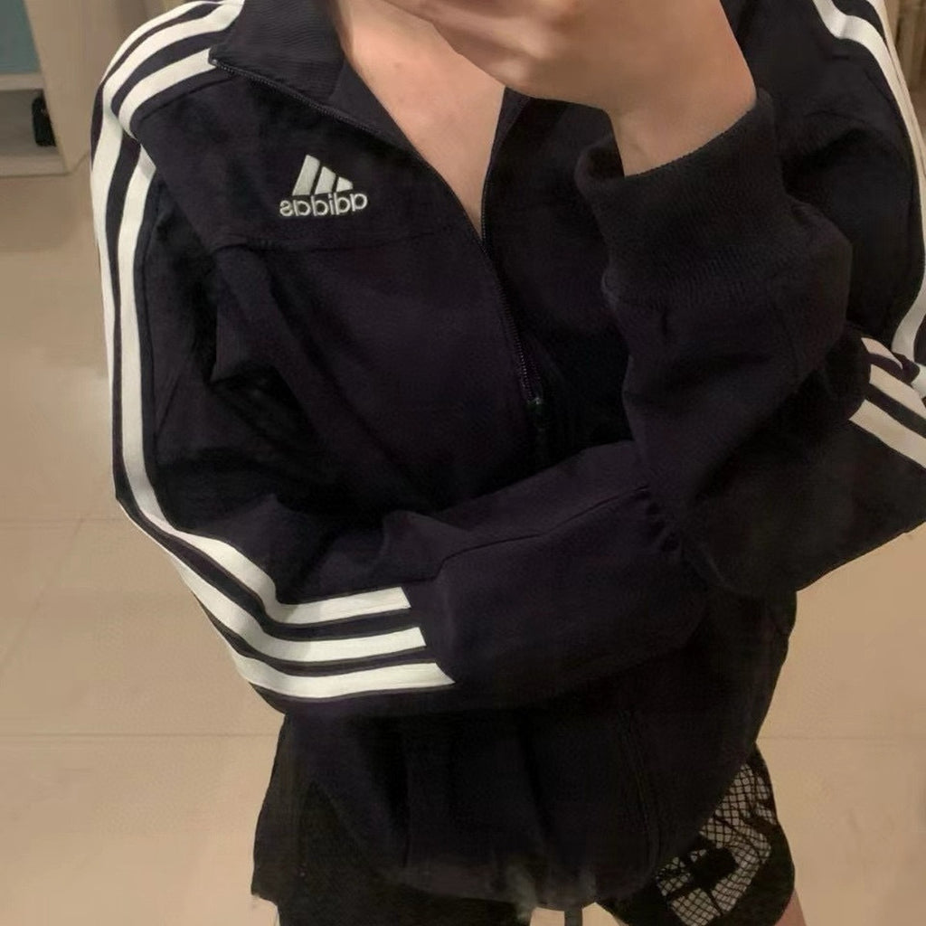 Adidas Chaqueta Retro 2026 Negro