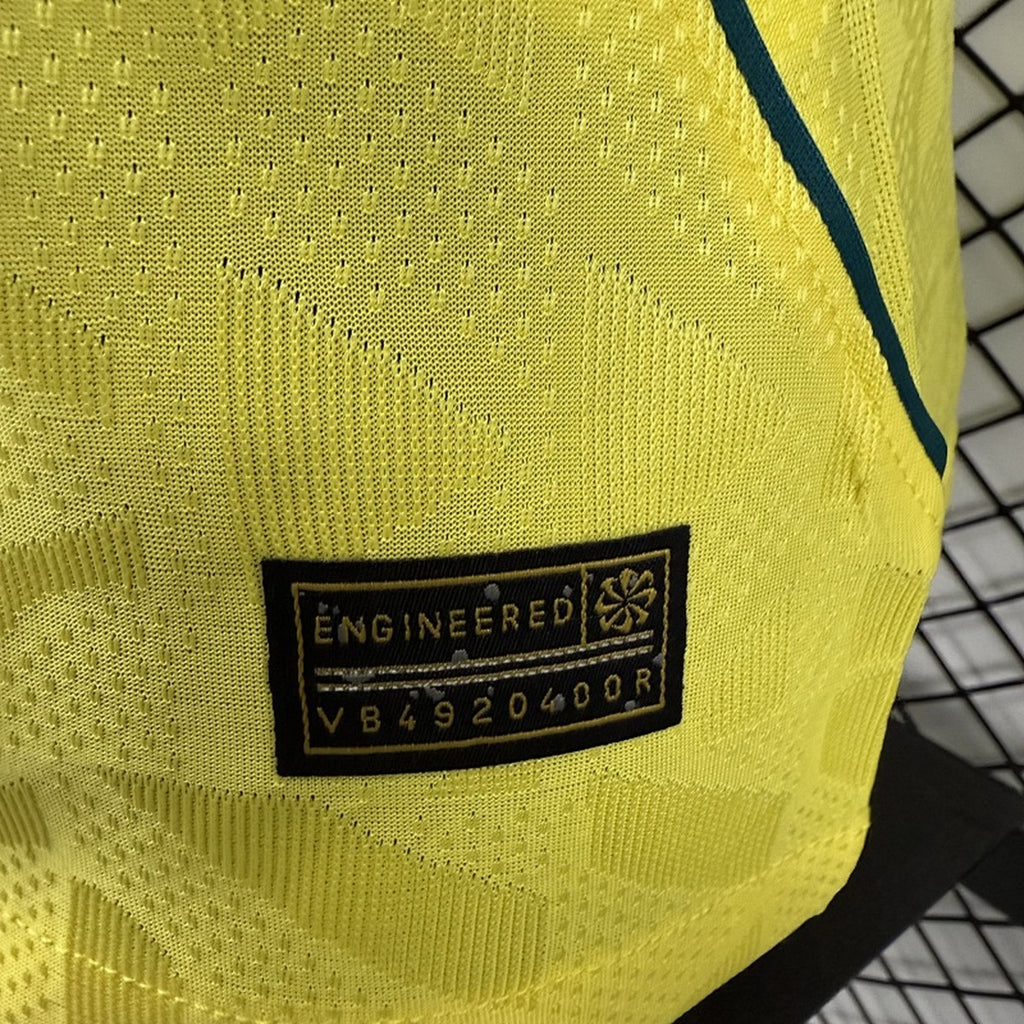 Brasil (Mundial 2026) – Jersey Local Amarillo – Premium