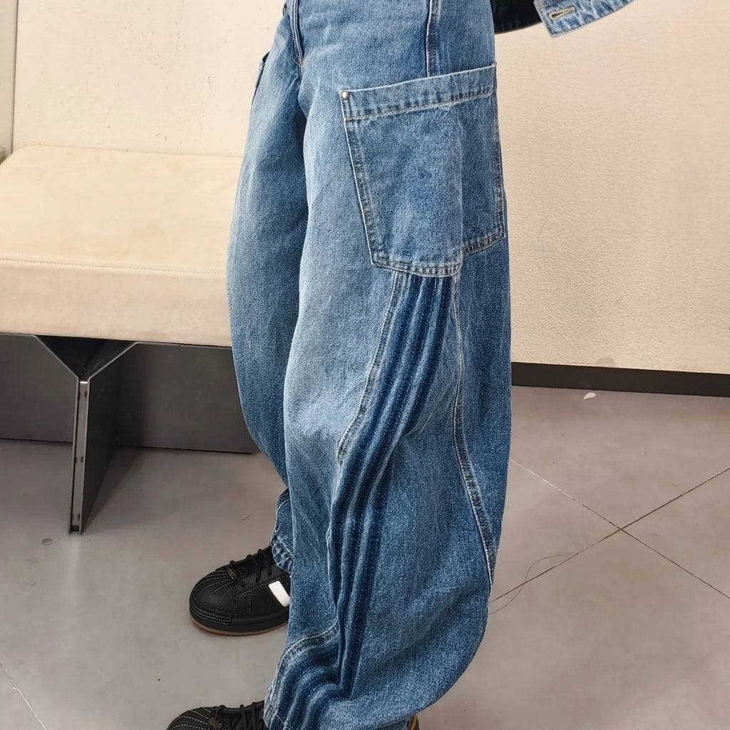 Adidas Originals Pants Denim 2026 Azul