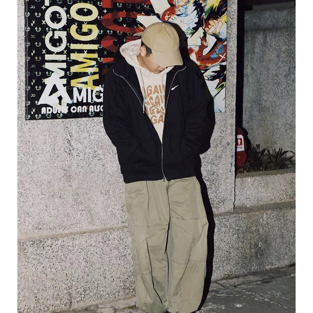 Nike Hoodie SUPREME 2025 Negro