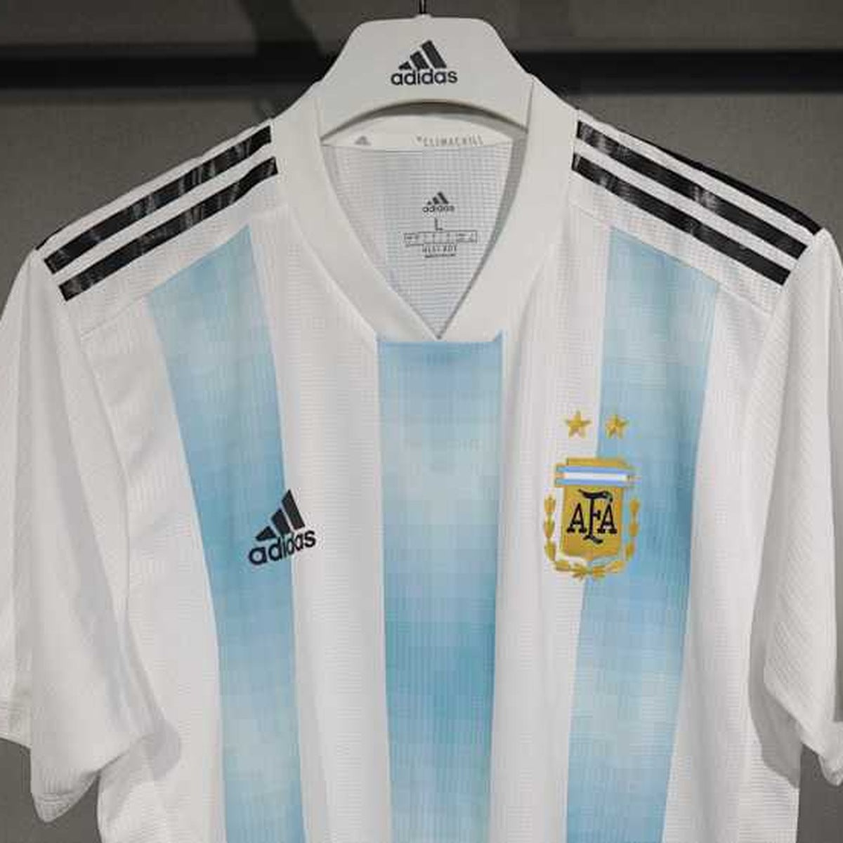 Argentina (Mundial 2018) – Jersey Local Authentic – Dorsal Incluido