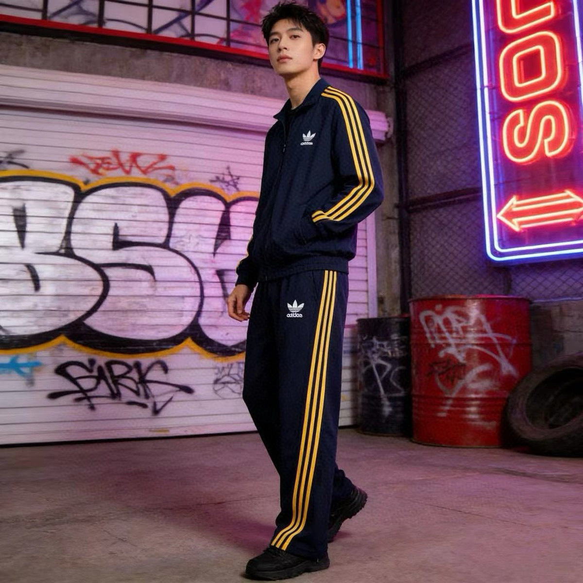 Adidas Originals Pants Largos Retro 2026 Azul marino
