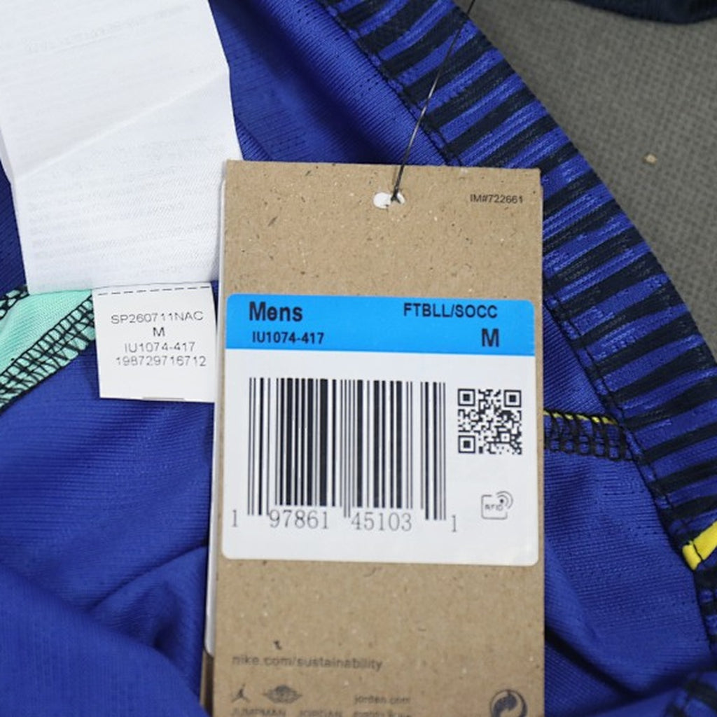 Brasil (Mundial 2026) – Jersey Visitante Authentic – Dorsal Incluido
