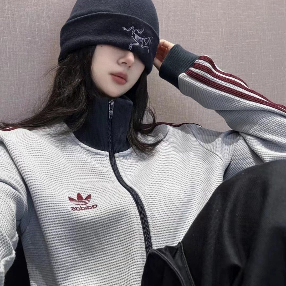Adidas Originals Chaqueta Waffle 2026 Azul