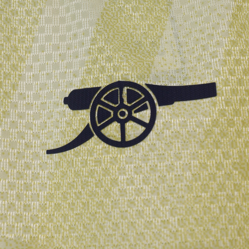 Arsenal 26 – 27 Jersey Visitante Authentic Amarillo – Dorsal Incluido