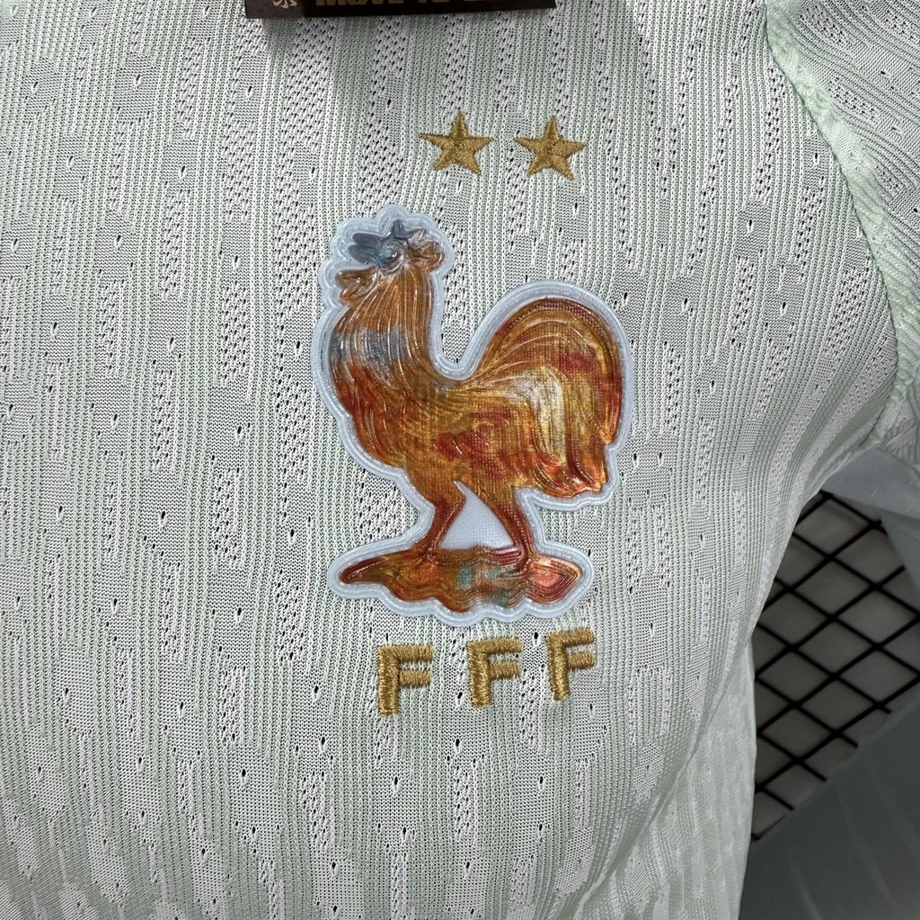 Francia (Mundial 2026) – Jersey Visitante Verde – Premium Manga Larga