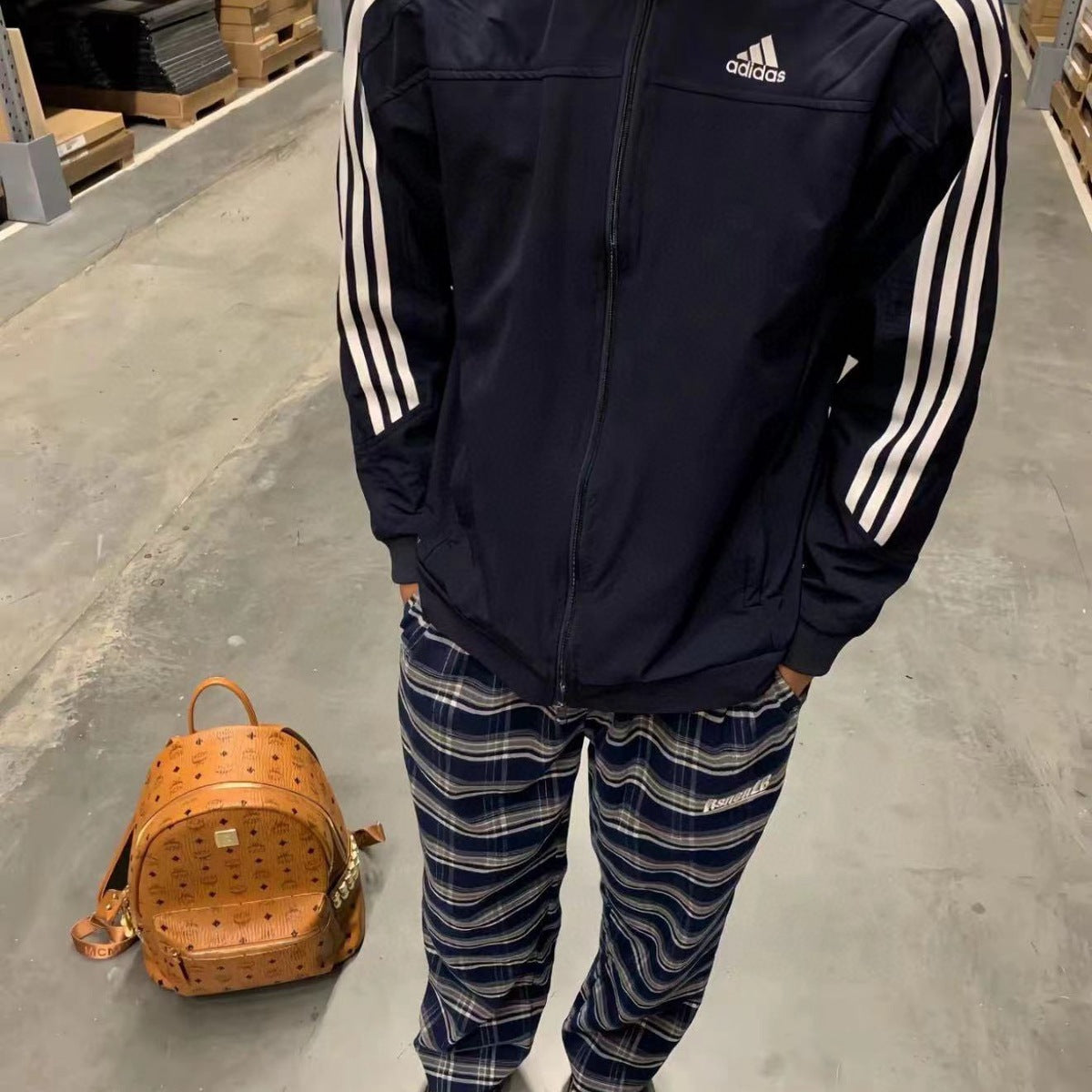 Adidas Chaqueta Retro 2026 Azul marino