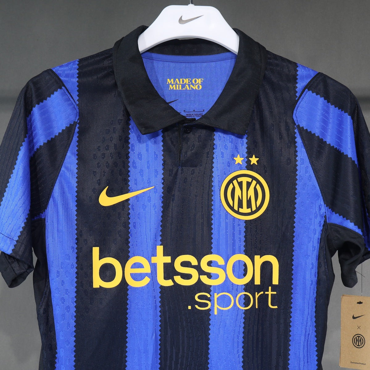 Inter de Milán 26 (2027) – 27 Jersey Local Authentic Negro – Dorsal Incluido