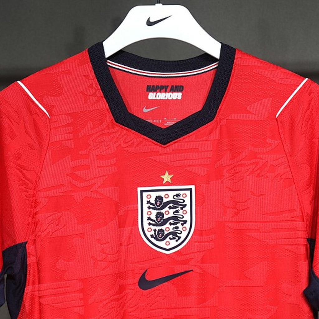 Inglaterra (Mundial 2026) – Jersey Visitante Authentic – Dorsal Incluido